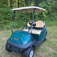 2017 Club Car Precedent Gas Green 2-Seater Golf Cart