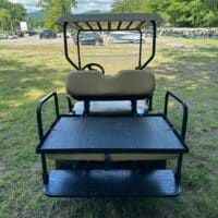 2017 EZGO TXT Gas Green 4-Seater Golf Cart with Backseat - Image 6