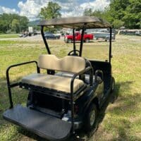 E-Z-GO RXV Electric Patriot Blue 4-Seater Golf Cart with 2019 Batteries - Image 6