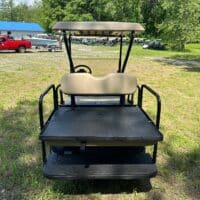 E-Z-GO RXV Electric Patriot Blue 4-Seater Golf Cart with 2019 Batteries - Image 7