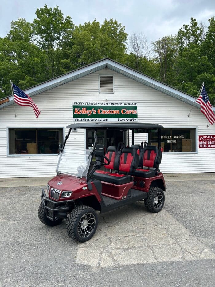 2025 Evolution D5 Maverick 4 – Flamenco Red