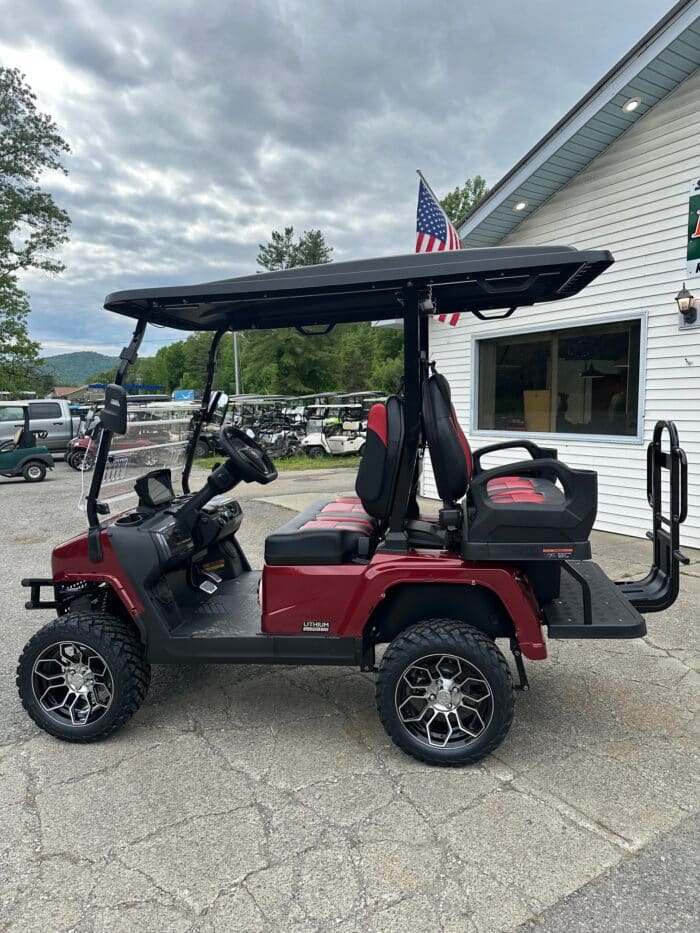 2025 Evolution Maverick 2+2 Plus – Flamenco Red - Image 2
