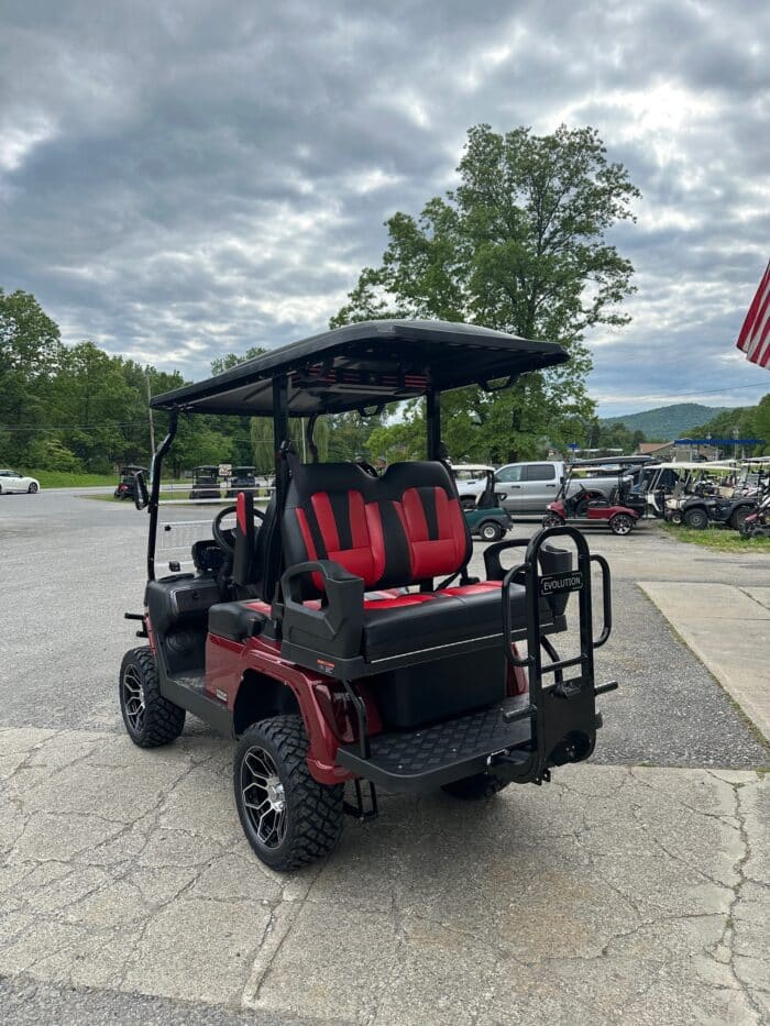 2025 Evolution Maverick 2+2 Plus – Flamenco Red - Image 3