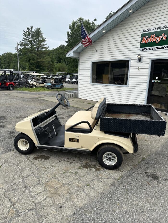 2011 Club Car DS Gas - Almond - Image 2