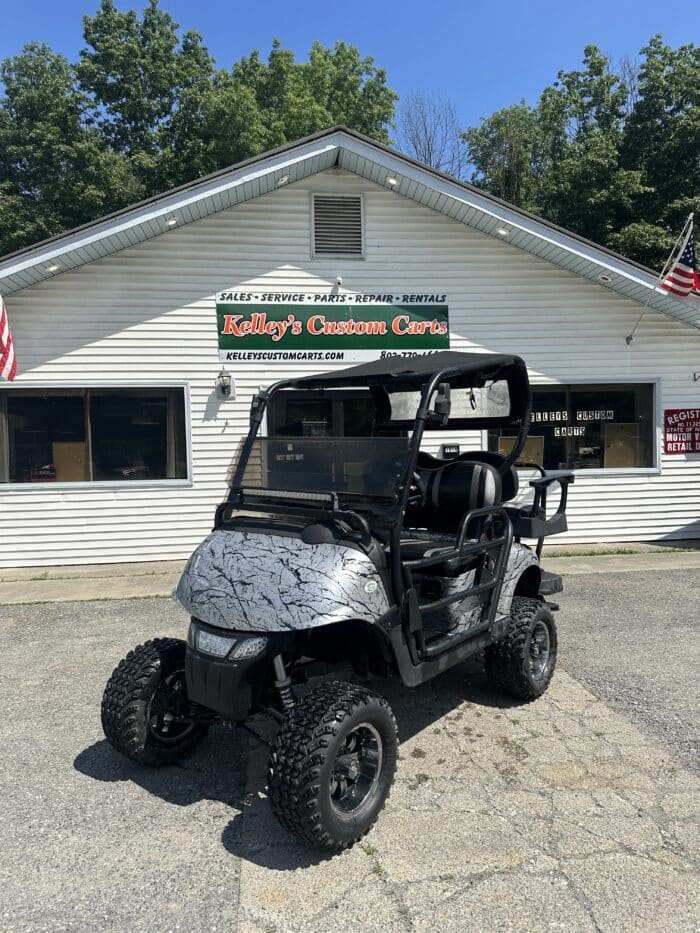2014 EZ-GO RXV Electric - Silver and Black