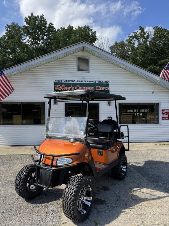 2015 EZGO RXV Gas - Sunburst Orange
