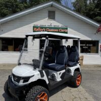 2025 Evolution D-MAX XT4 - Mineral White - Kelley's Custom Carts