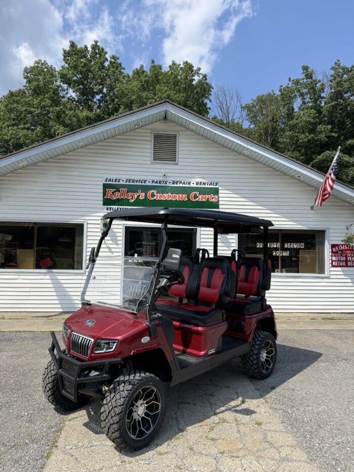 2025 Evolution Maverick 4 LSV - Flamenco Red