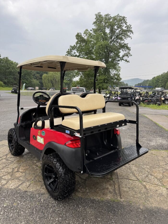 2015 Club Car Precedent - Red - Image 3