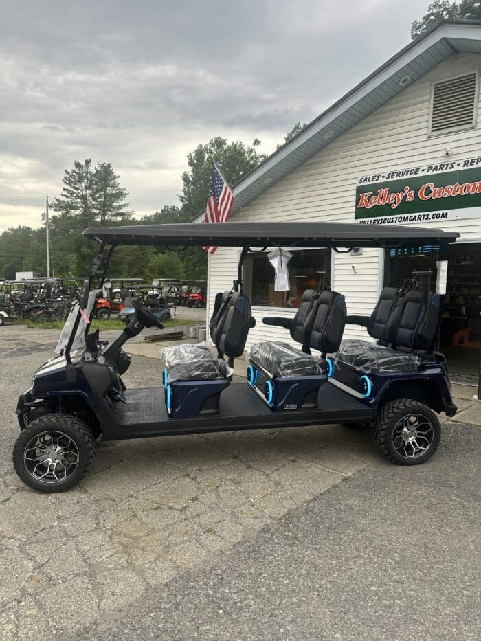 2025 Evolution D5 Maverick 6 Plus LSV - Mediterranean Blue - Image 2