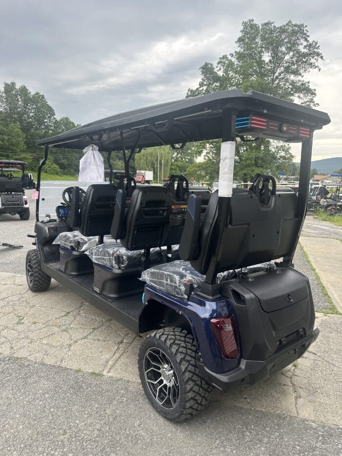 2025 Evolution D5 Maverick 6 Plus LSV - Mediterranean Blue - Image 3