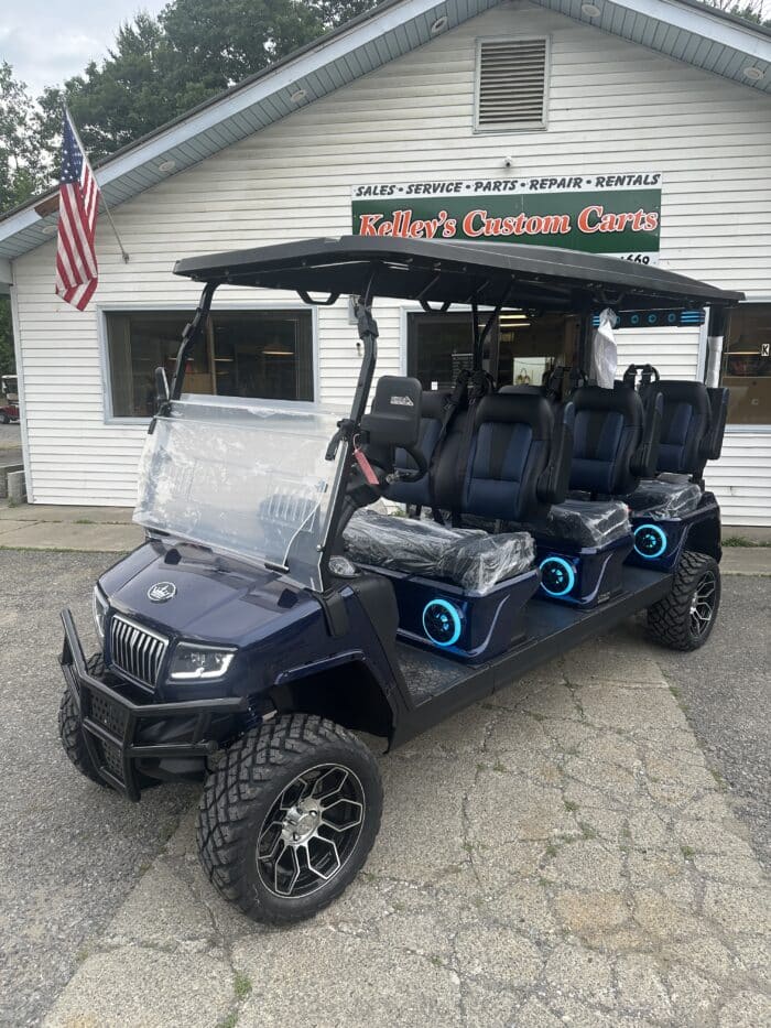2025 Evolution D5 Maverick 6 Plus LSV - Mediterranean Blue