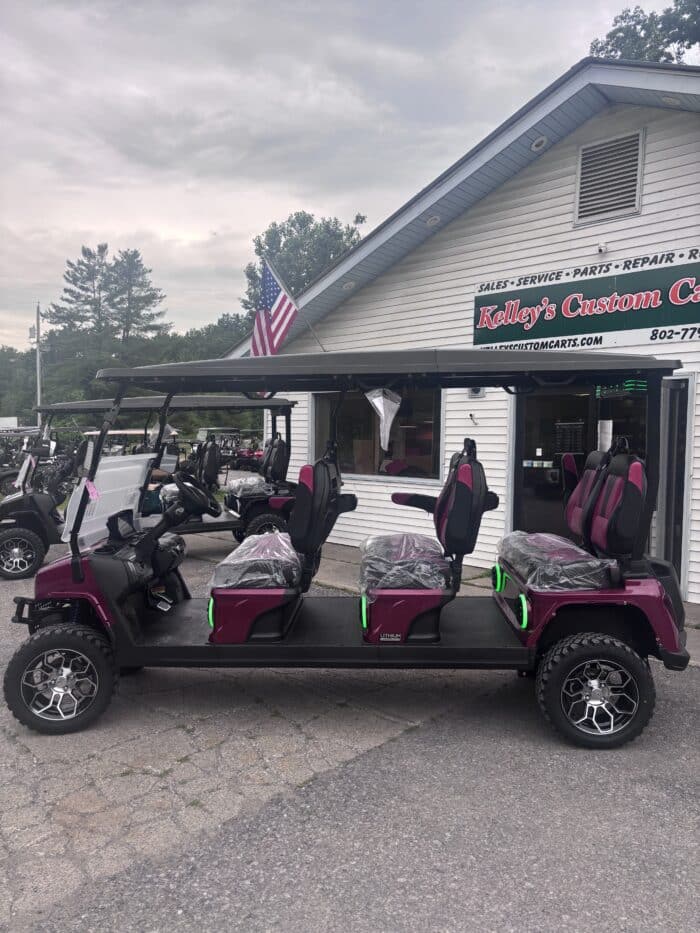 2025 Evolution D5 Maverick 6 Plus LSV - Flamenco Red - Image 2