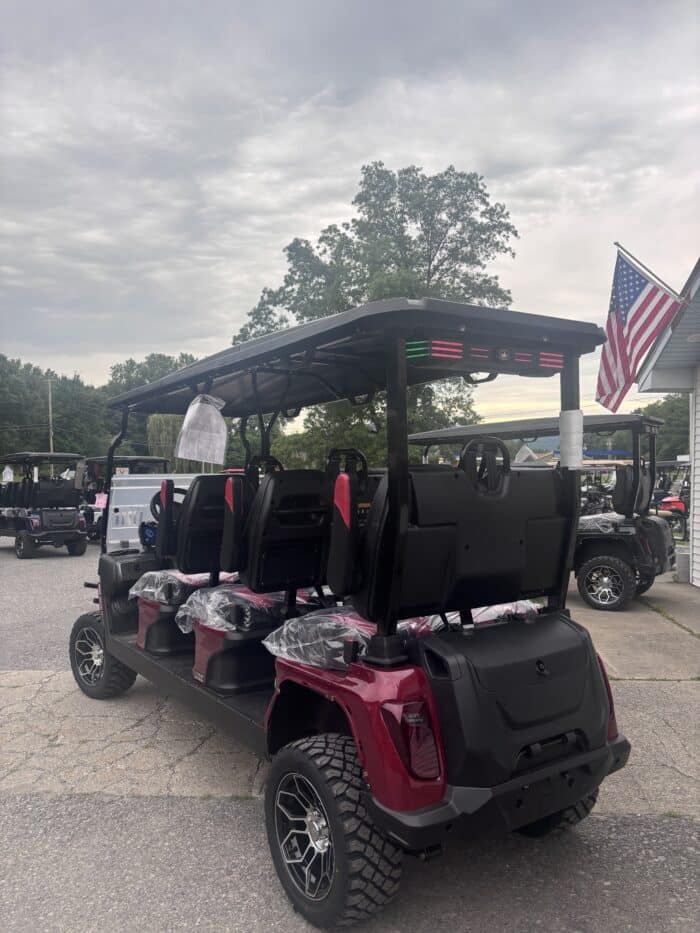 2025 Evolution D5 Maverick 6 Plus LSV - Flamenco Red - Image 3