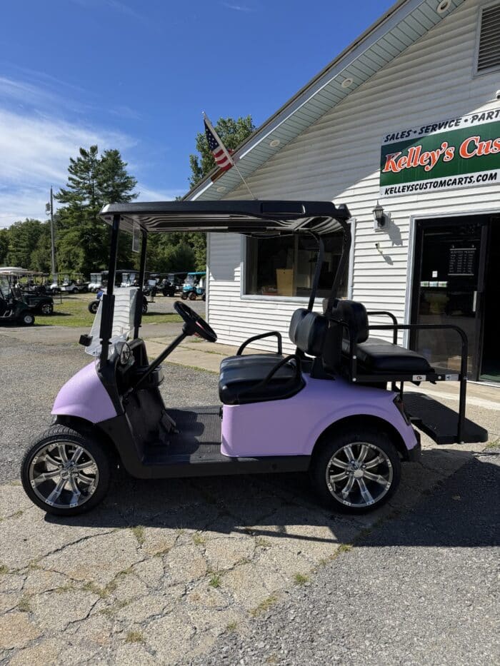 2018 Custom EZ-GO RXV - Purple Lilac - Image 2