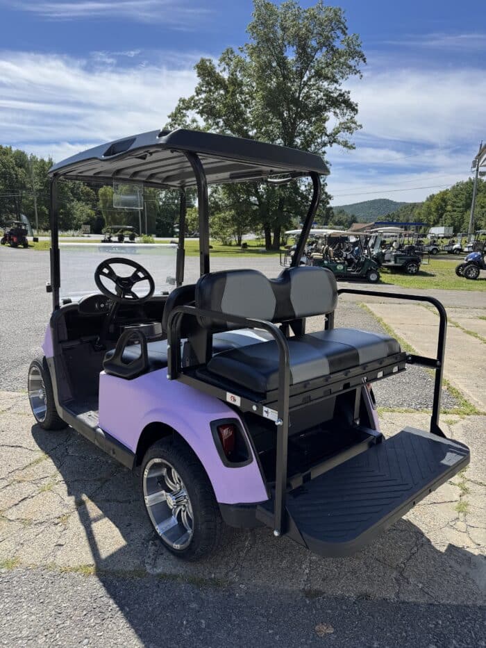 2018 Custom EZ-GO RXV - Purple Lilac - Image 3