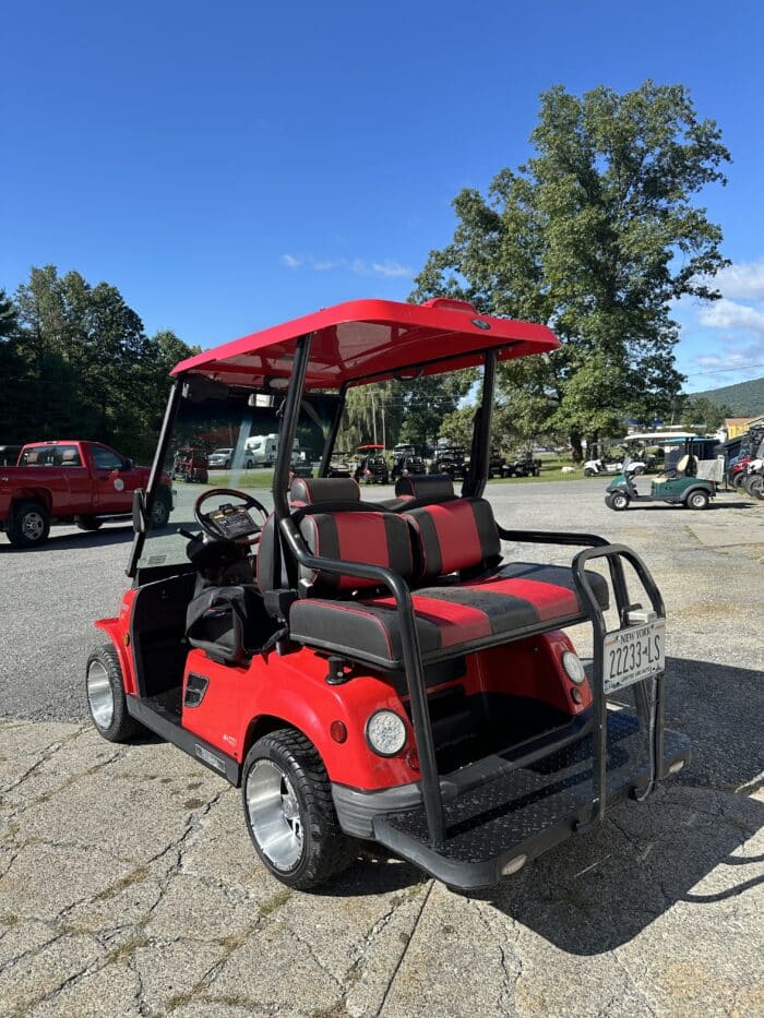 2017 Tomberlin Emerge LE-AC Electric LSV - Blaze Red - Image 3