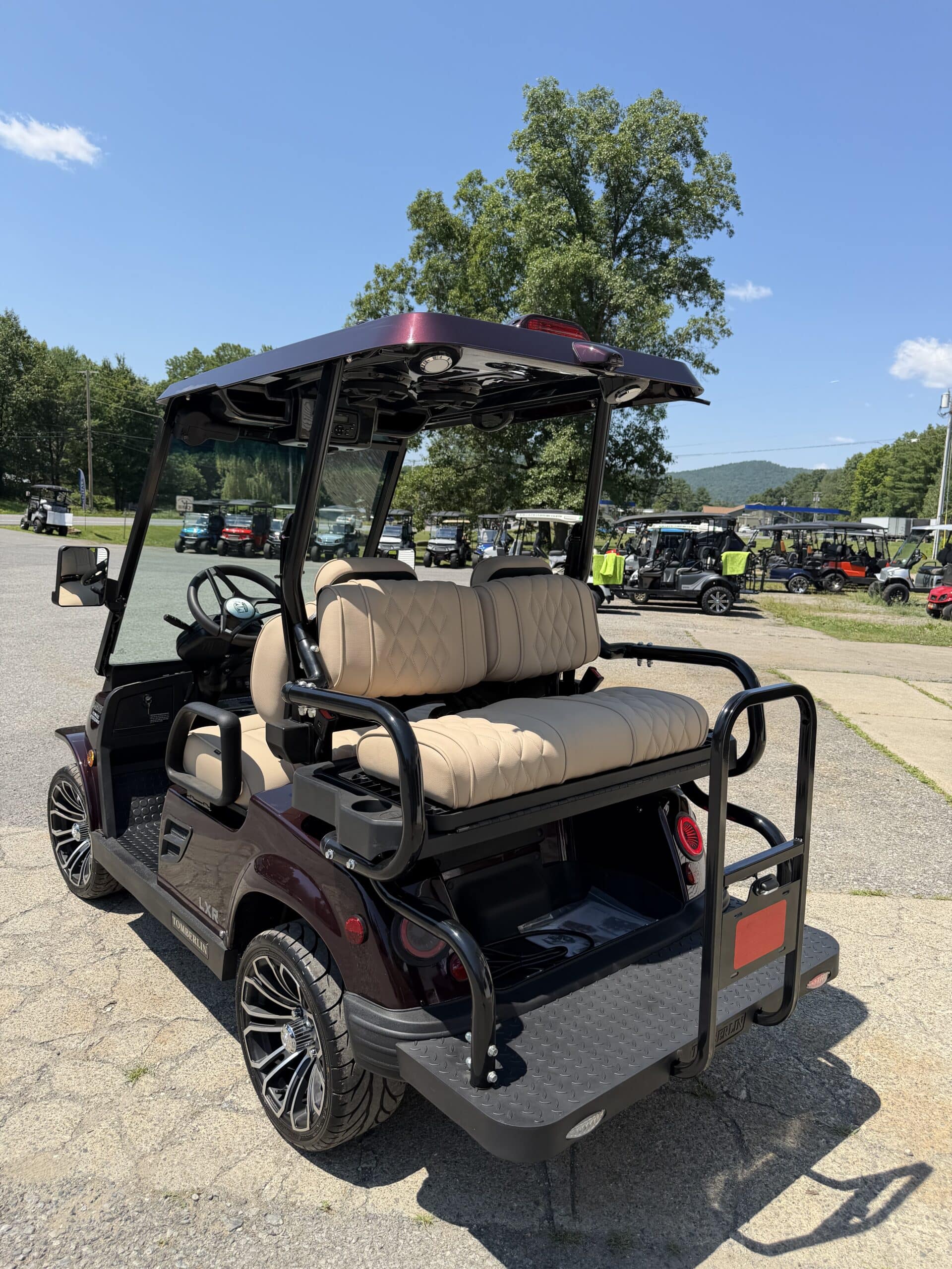 2026 Tomberlin E-Merge LXR 2+2 - Black Cherry - Image 3