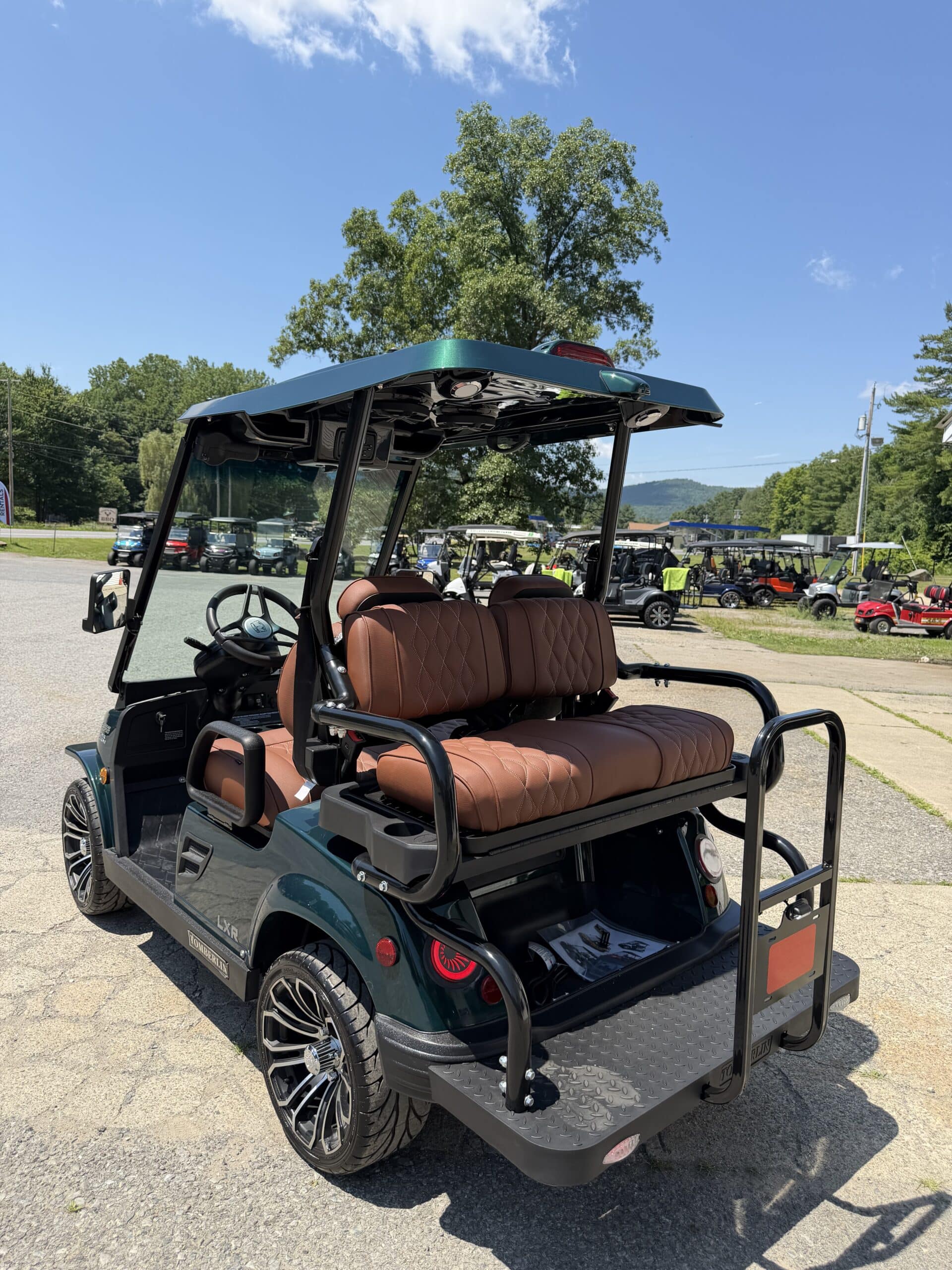 2027 Tomberlin E-Merge LXR 2+2 - Alpine Green - Image 3