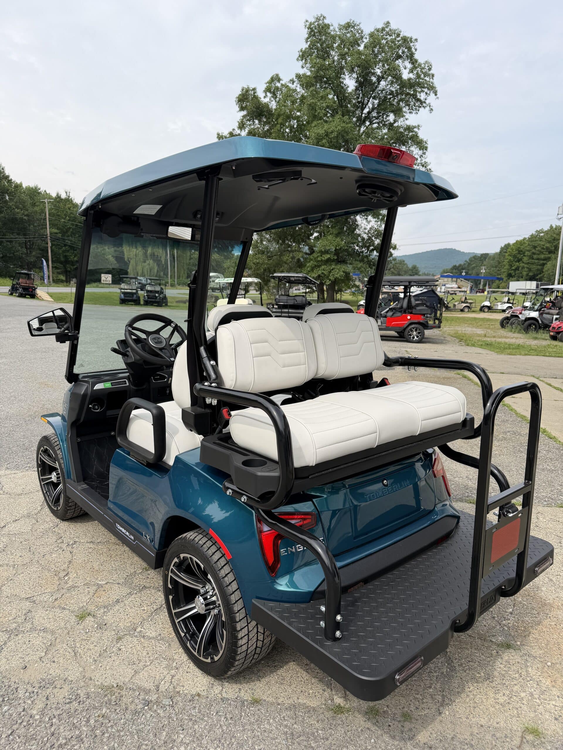 2027 Tomberlin Engage LX 2+2 - Adriatic Blue Metallic - Image 3